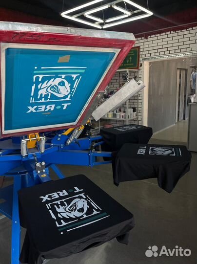 Printex 8/8 Карусельный станок шелкография