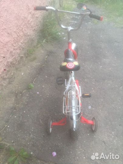 Детский велосипед 4 колесный