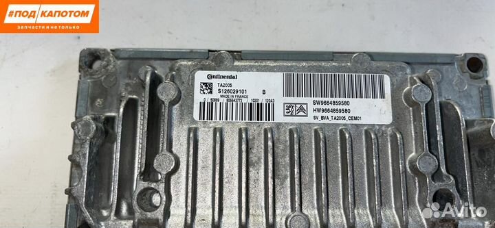 Блок управления АКПП Citroen C3 2 2010 S126029101