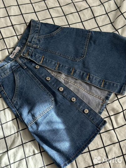 Джинсовая юбка