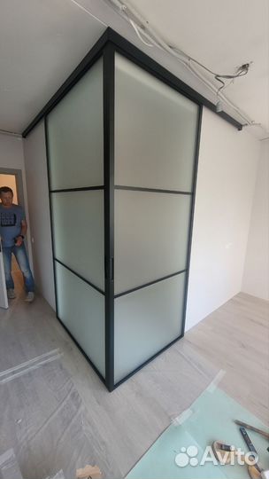 Перегородка в стиле лофт