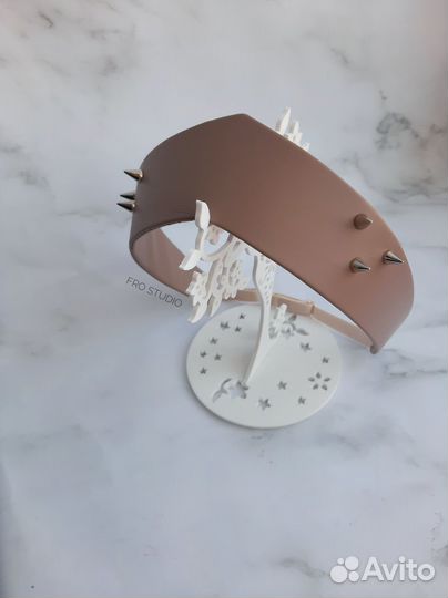 Кокошник с шипами ободок