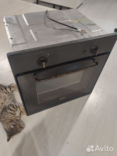 Газовый духовой шкаф Hotpoint Ariston