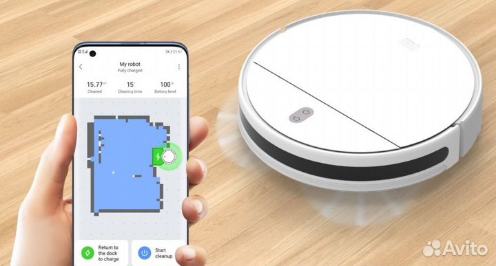 Mi Robot Vacuum-Mop Essential (моющий)