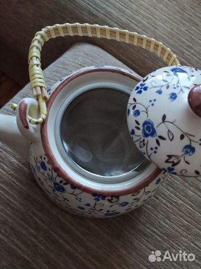 Чайник заварочный фарфоровый