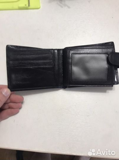 Кошелек мужской кожаный