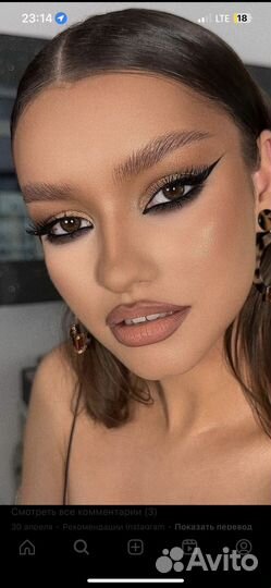 Модели на макияж и прическу с опытом позирования