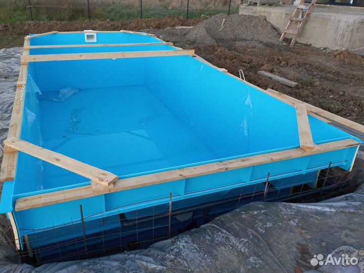 Бассейн из полипропилена