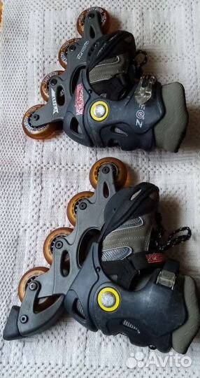 Роликовые коньки раздвижные детские 2 шт