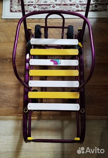 Санки на колесах