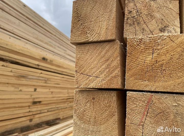 Брус обрезной 150х150х6000