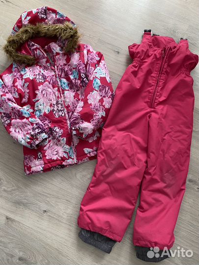 Huppa зимний комплект на девочку р.128
