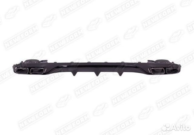 Диффузор насадки 63 Mercedes E213 без AMG пакета