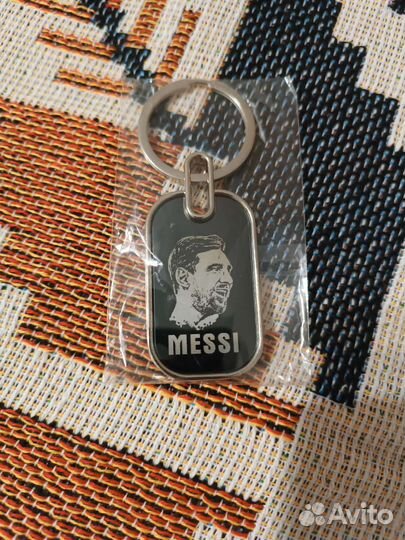 Брелок для ключей Месси и Барселона