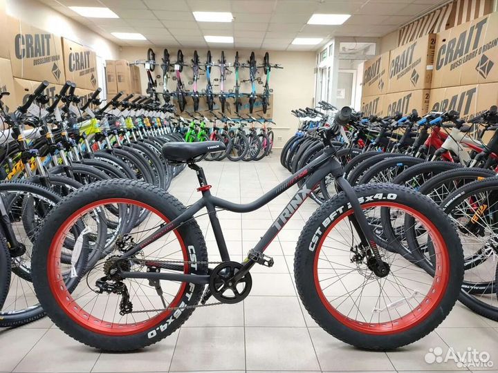 Велосипед с широкими колесами Trinx