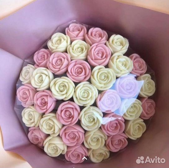 Букет из шоколадных роз