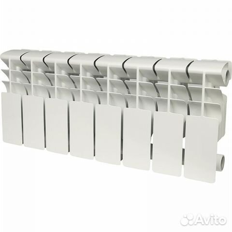 Алюминиевый радиатор Rommer Plus 200, 8 секций