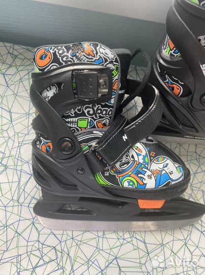 Коньки детские раздвижные 26-31