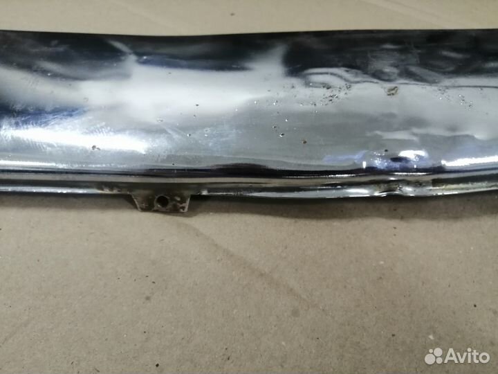 Накладки хром бампера Волга газ 3110