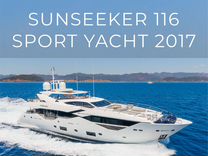 Суперяхта Sunseeker 116 Sport Yacht 2017 в Турции