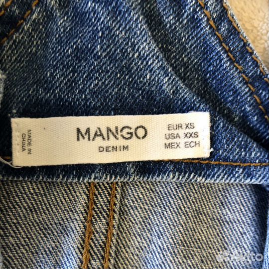 Комбинезон джинсовый