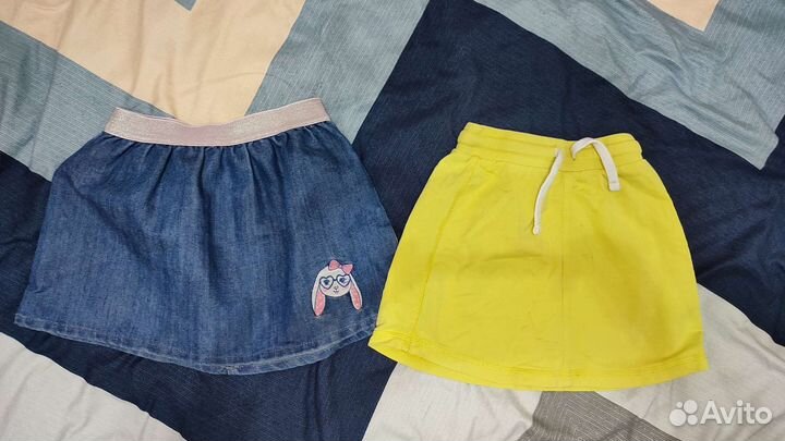 Вещи пакетом для девочки размер 110-122