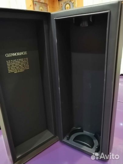 Коробка от виски Glenmorangie