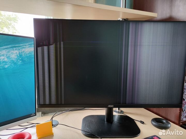 Сломанный монитор AOC 27B2H