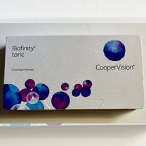 Линзы контактные Cooper Vision biofinity toric