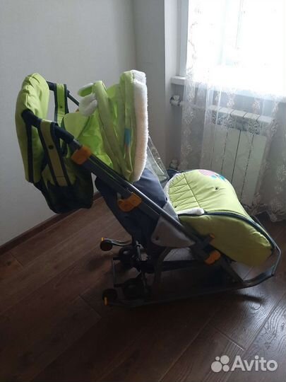 Коляска санки ника