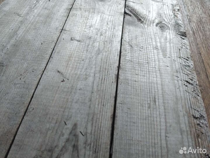 Столешница из старой амбарной доски. Сухая