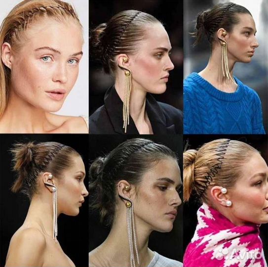 Ободок- заколка