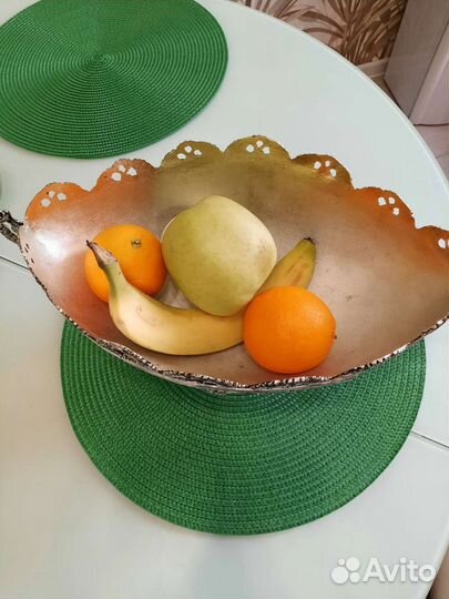 Декоративная посуда металл