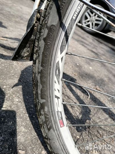 Велосипед подростковый 24 дюйма. Цена 8000