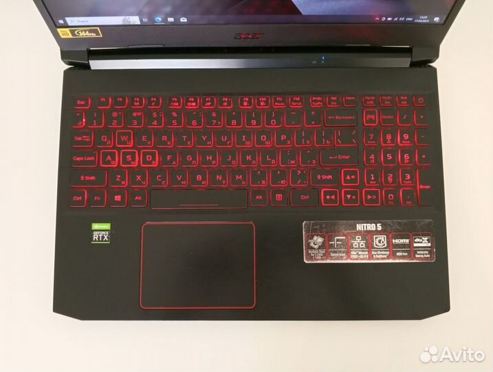 Мощный Acer Nitro Core i7/16GB/RTX 3050Ti