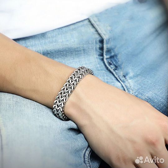 Браслет Арктур 21см (микс) (Широкий)