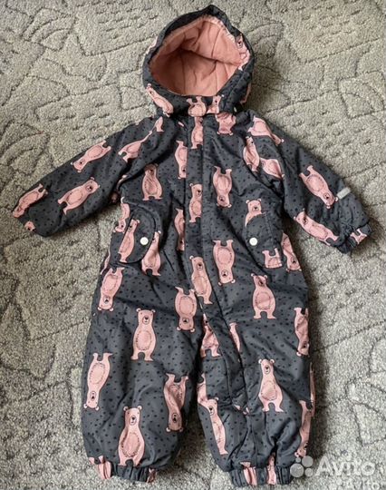 Зимний комбинезон для девочки