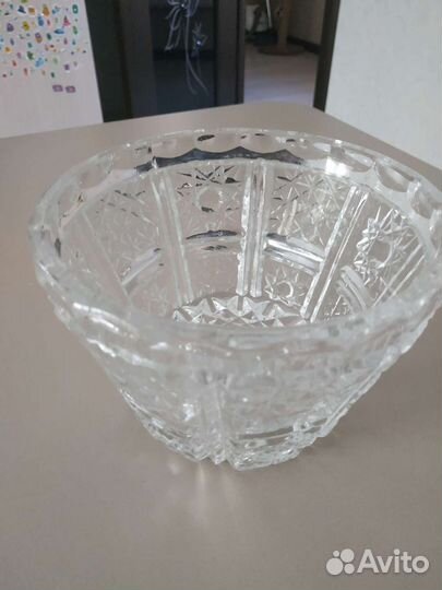 Ваза хрустальная СССР