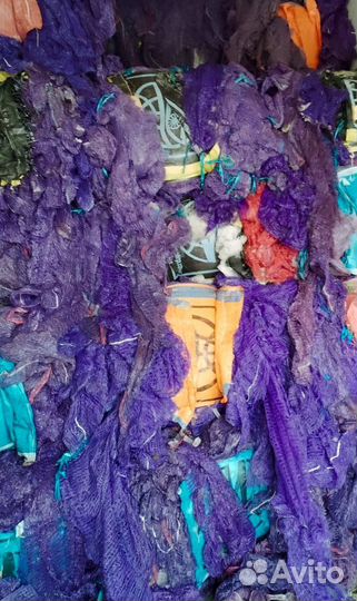 Продам пластик сетка овощная полипропилен б/у