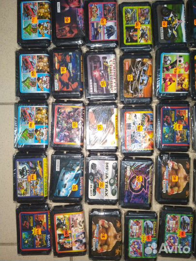 Картриджи sega