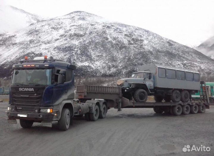 Перевозка негабаритных грузов Трал