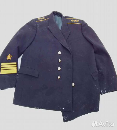 Китель адмирала вмф с экспериментальными погонами