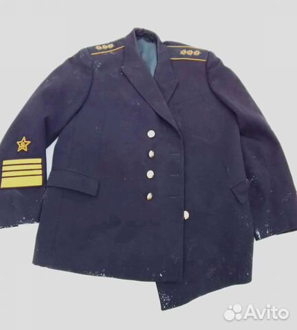 Китель адмирала вмф с экспериментальными погонами
