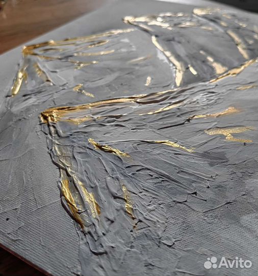 Интерьерная картина текстурная