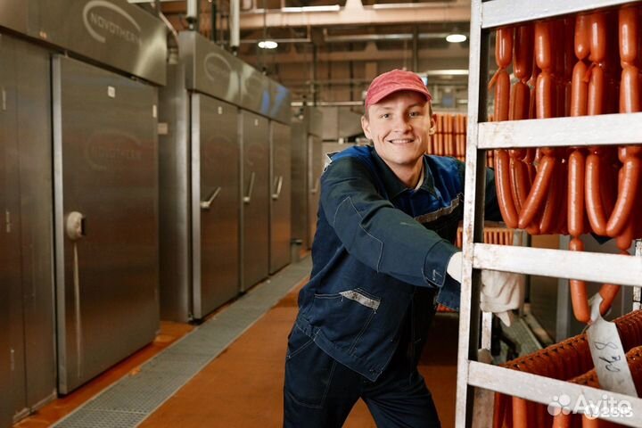 Разнорабочий в колбасный цех Курск