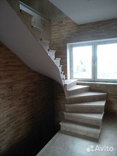 Лестница из бетона