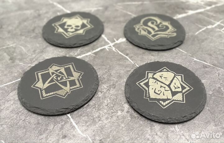 Набор подставок под кружки 