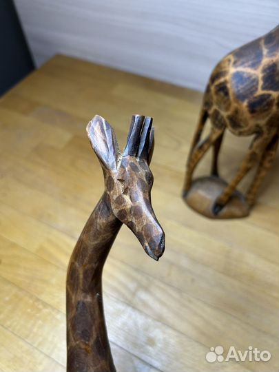 Деревяные Жирафы