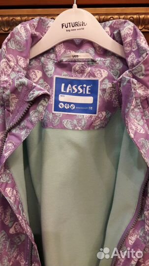 Куртка ветровка для девочки lassia разм.140