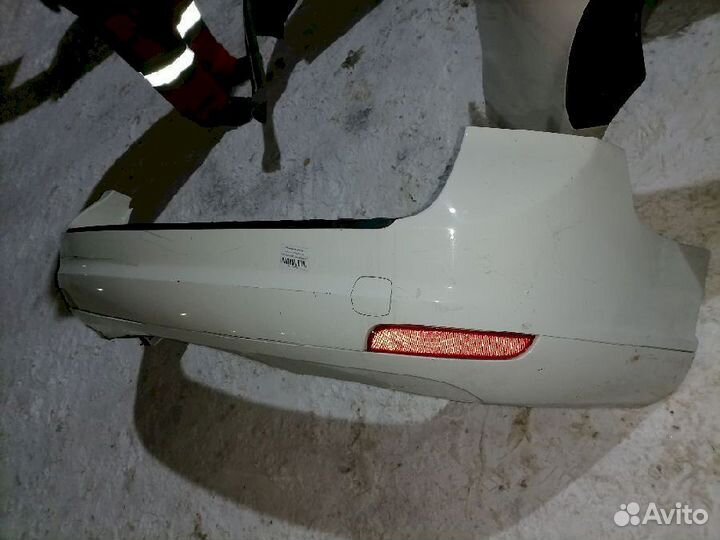 Бампер задний рестаил Volvo V50 MW